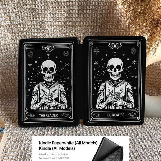 The Reader | Kindle Case - Black - IMCASE