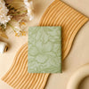 Floral Leather Kindle Case - Green