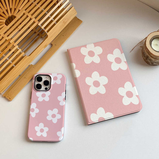 Flora iPad Case - Pink - IMCASE