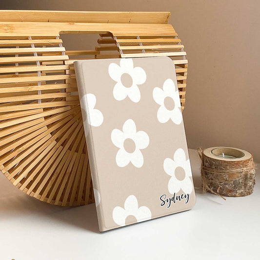Flora iPad Case - Khaki - IMCASE