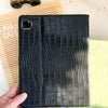 Leather iPad Case - Black - IMCASE