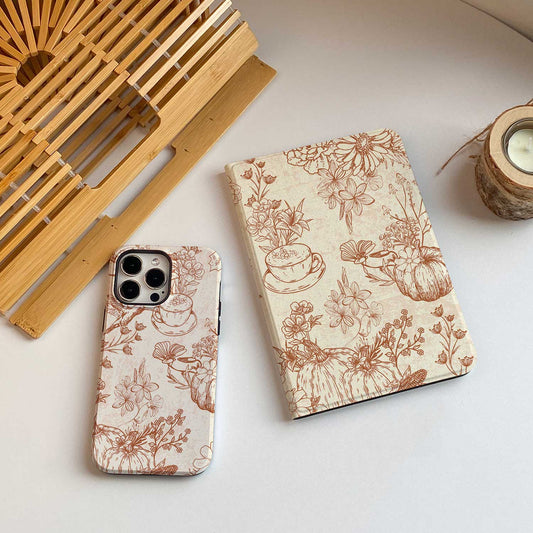 Vintage Pumpkin iPad Case