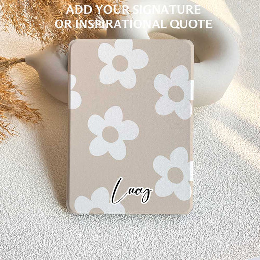 Flora | Kindle Case - Khaki - IMCASE