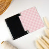 Checkerboard Art | Kindle Case - Pink