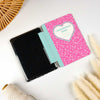 Heart Composition Book | Kindle Case - Neon Pink