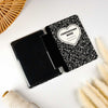 Heart Composition Book | Kindle Case - Black