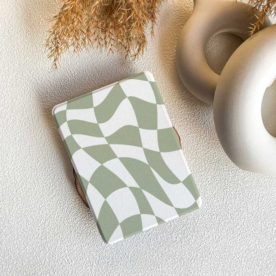 Mint Chessboard | Kindle Case - IMCASE