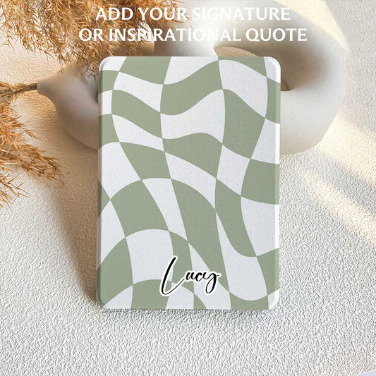 Mint Chessboard | Kindle Case - IMCASE