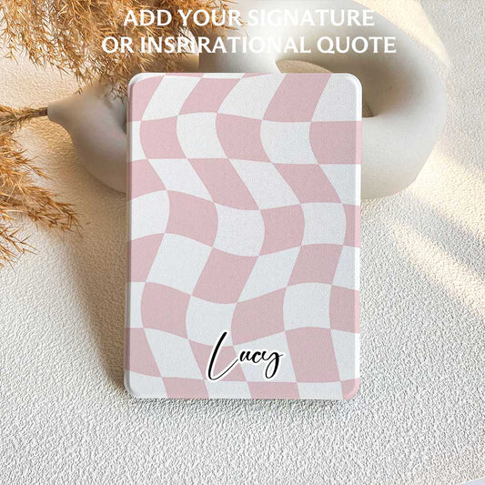 Pink Chessboard | Kindle Case - IMCASE