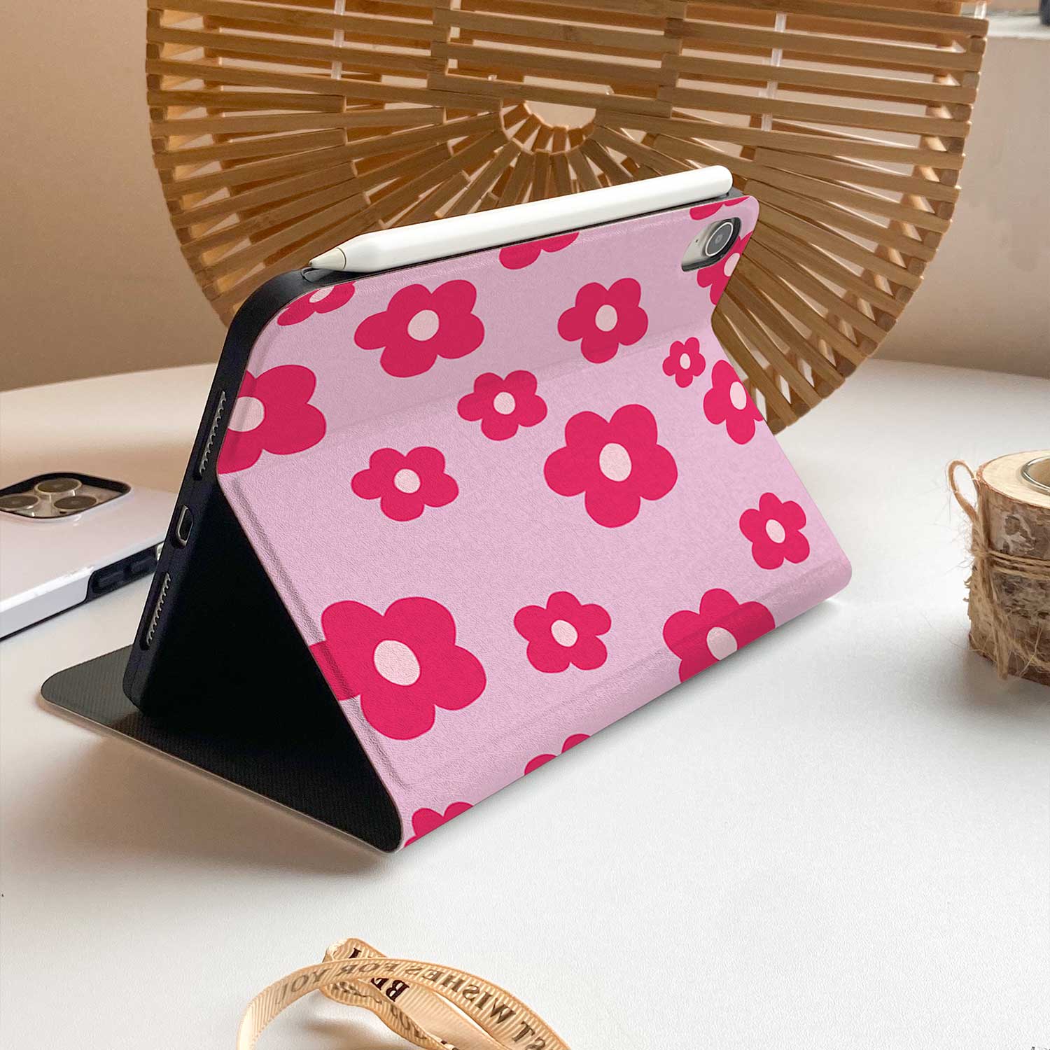 Flora iPad Case - Barbie Pink - IMCASE