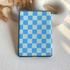 Checkerboard Art | Kindle Case - Maya Blue