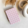 Checkerboard Art | Kindle Case - Pink
