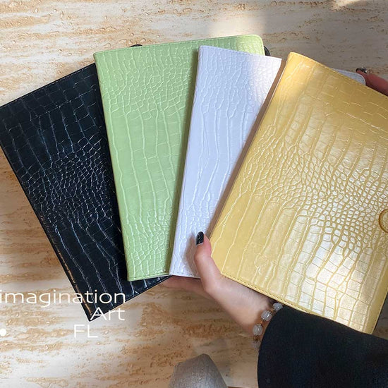 Leather iPad Case - Black - IMCASE