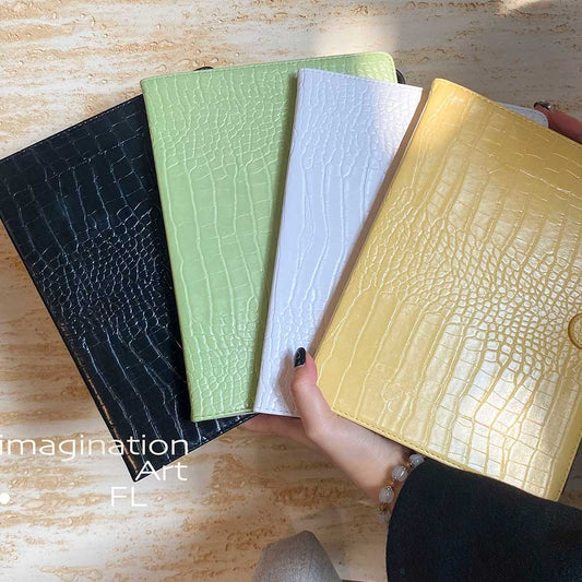 Leather iPad Case - Black - IMCASE
