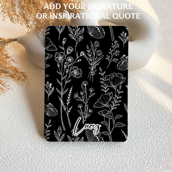Aesthetics Botanical | Kindle Case - Black - IMCASE