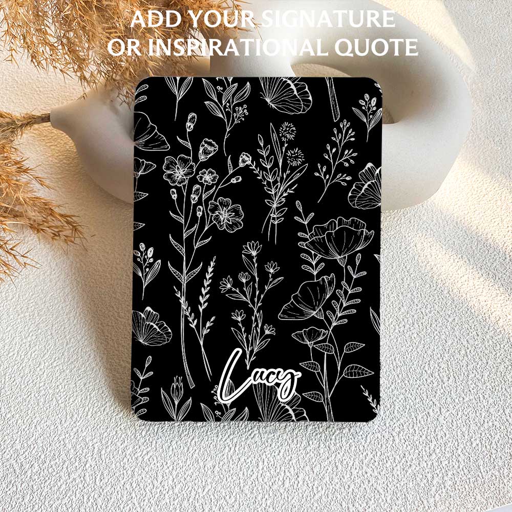 Aesthetics Botanical | Kindle Case - Black - IMCASE