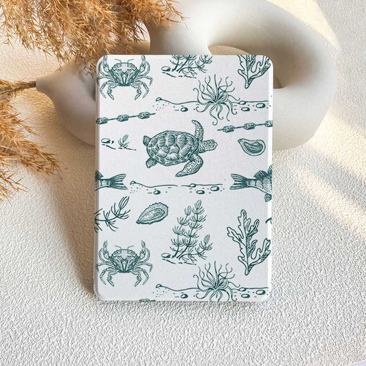 Sea Symphony | Kindle Case - Navy - IMCASE