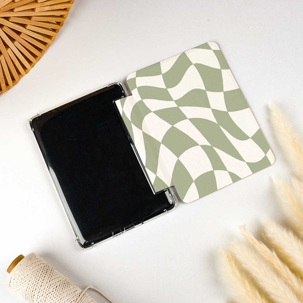 Mint Chessboard | Kindle Case - IMCASE