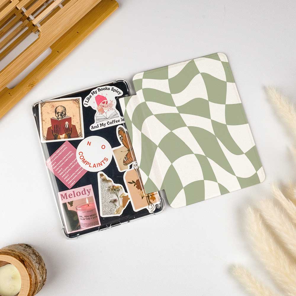 Mint Chessboard | Kindle Case - IMCASE