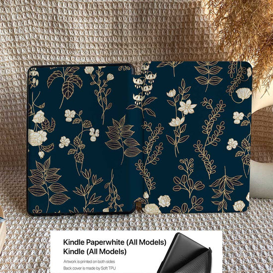 Foliage Silhouettes | Kindle Case - IMCASE