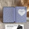Heart Composition Book | Kindle Case - Blue