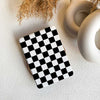 Checkerboard Art | Kindle Case - Black&White