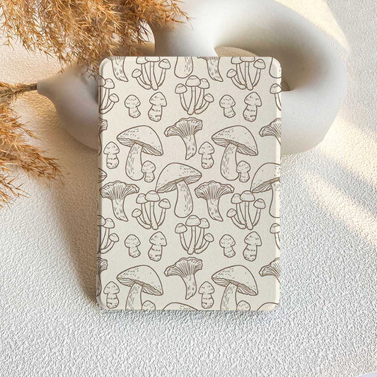 Sketch Shroom | Kindle Case - Khaki - IMCASE