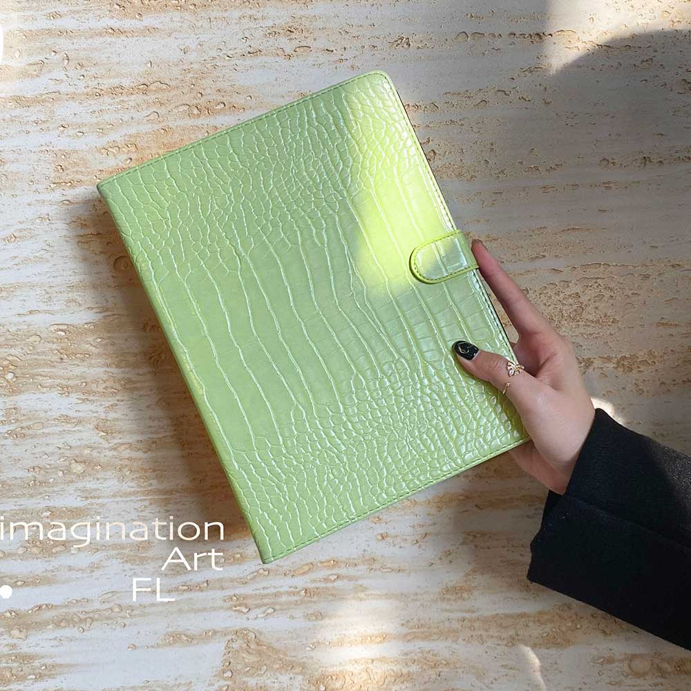 Leather iPad Case - Green - IMCASE