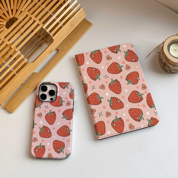 Sweet Strawberry iPad Case