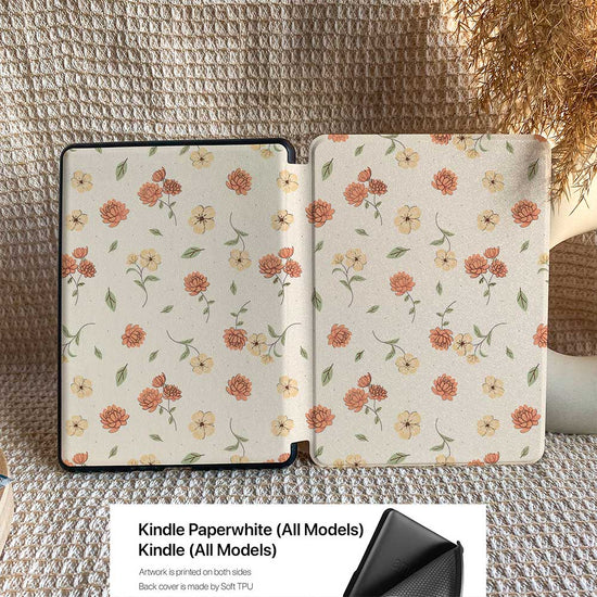 Minimalist Flowers | Kindle Case - IMCASE