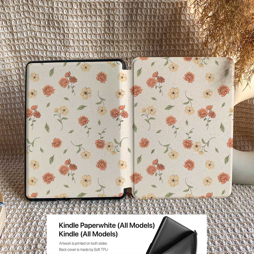 Minimalist Flowers | Kindle Case - IMCASE
