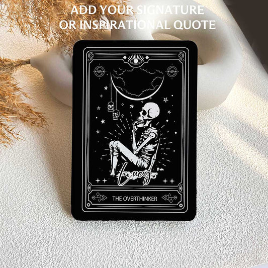 The Overthinker | Kindle Case - Black - IMCASE
