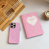 Heart Composition Book iPad Case - Pink