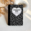 Heart Composition Book | Kindle Case - Black