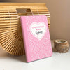 Heart Composition Book iPad Case - Pink