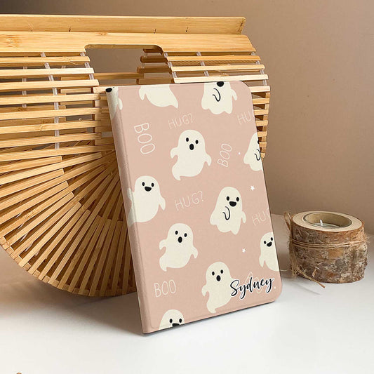 Ghost Boo iPad Case - Apricot