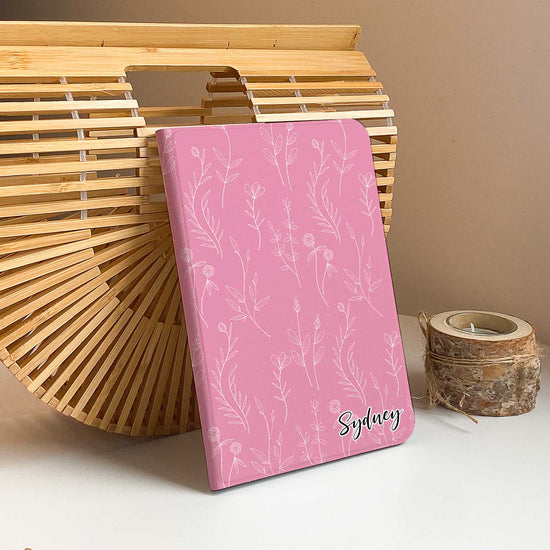 Aesthetics Botanical iPad Case - Pink - IMCASE