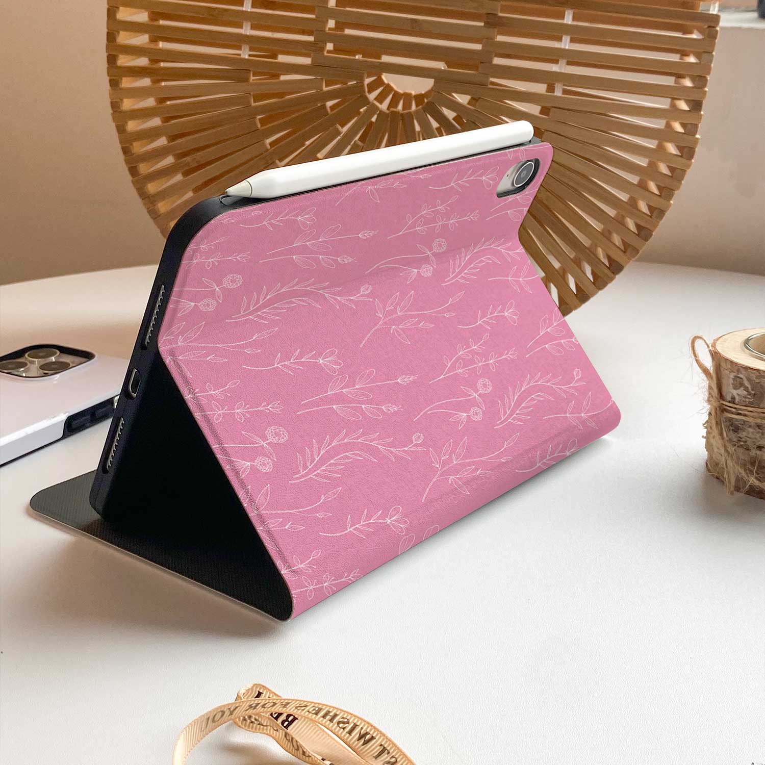 Aesthetics Botanical iPad Case - Pink - IMCASE