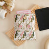 Embroidery Floral Book Sleeve - E