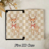 Cheerful Deer | Kindle Case - Khaki