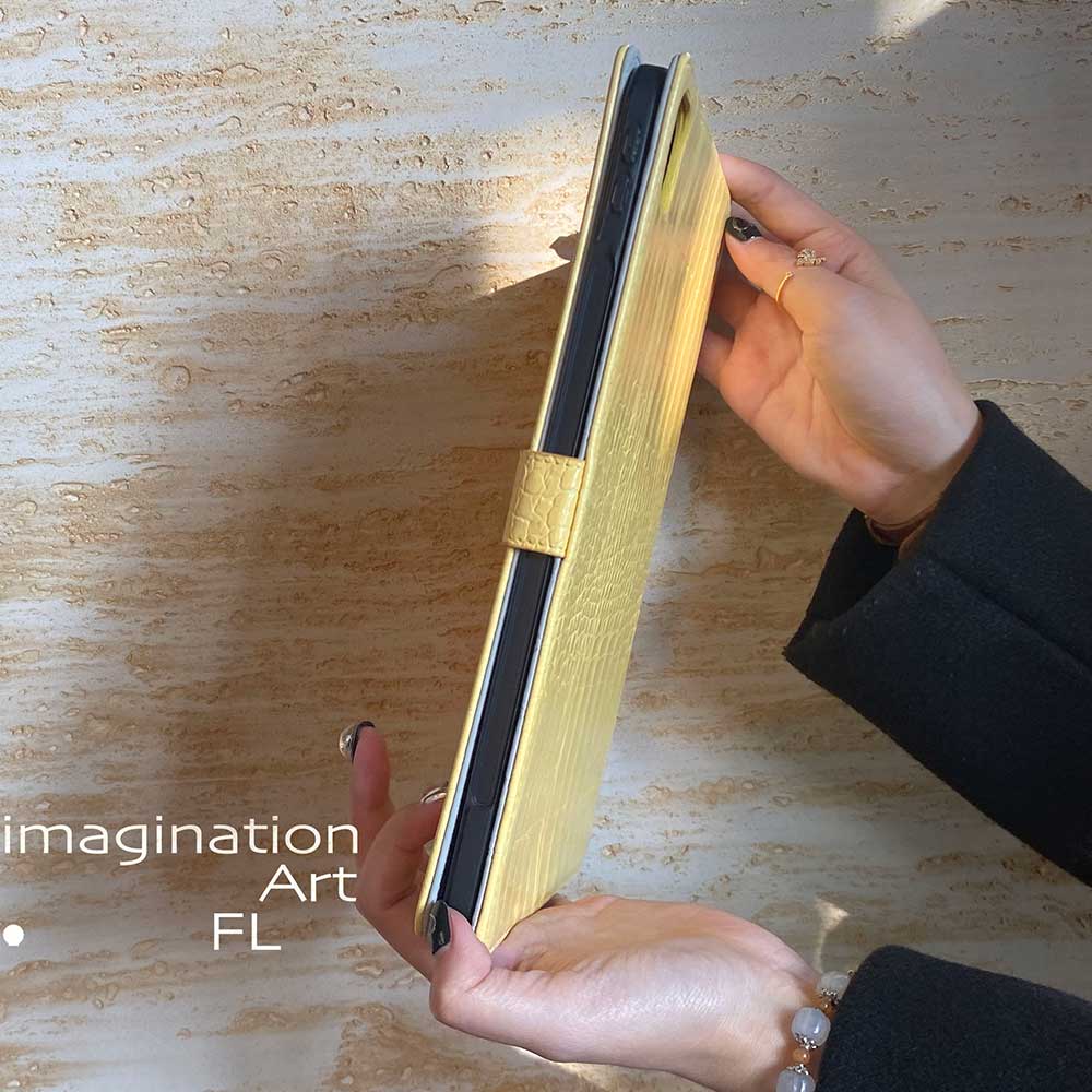 Leather iPad Case - Yellow - IMCASE