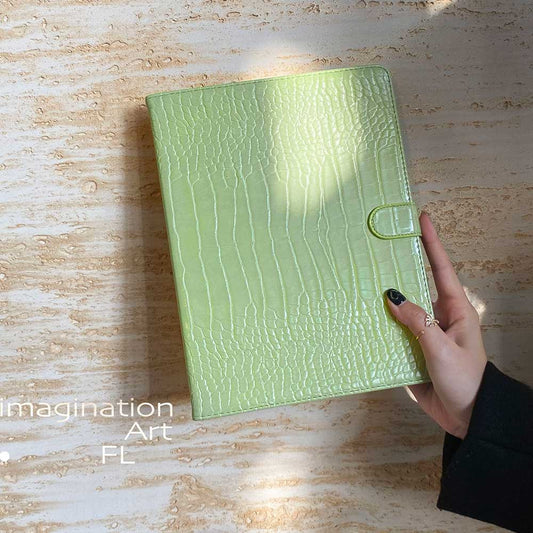 Leather iPad Case - Green - IMCASE