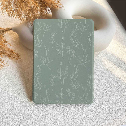 Aesthetics Botanical | Kindle Case - Mint - IMCASE
