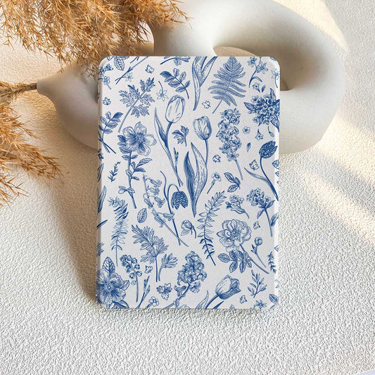 Azure Botanics | Kindle Case - IMCASE