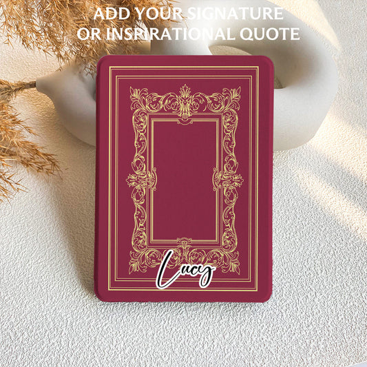 Crimson Elegance | Kindle Case