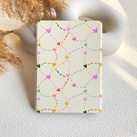 Dot Heart -A | Kindle Case