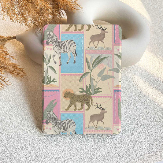 Pastel Safari Whimsy | Kindle Case