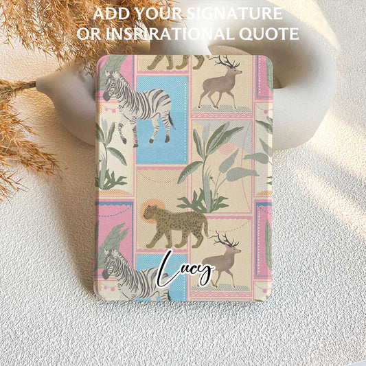 Pastel Safari Whimsy | Kindle Case
