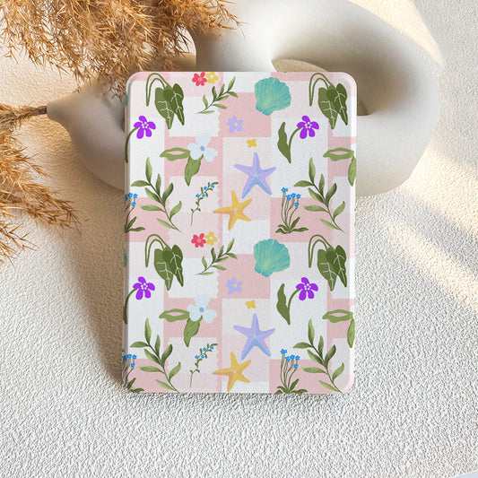 Leaf Grid - B | Kindle Case