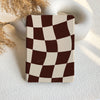Wavy Check | Kindle Case - Brown & Cream